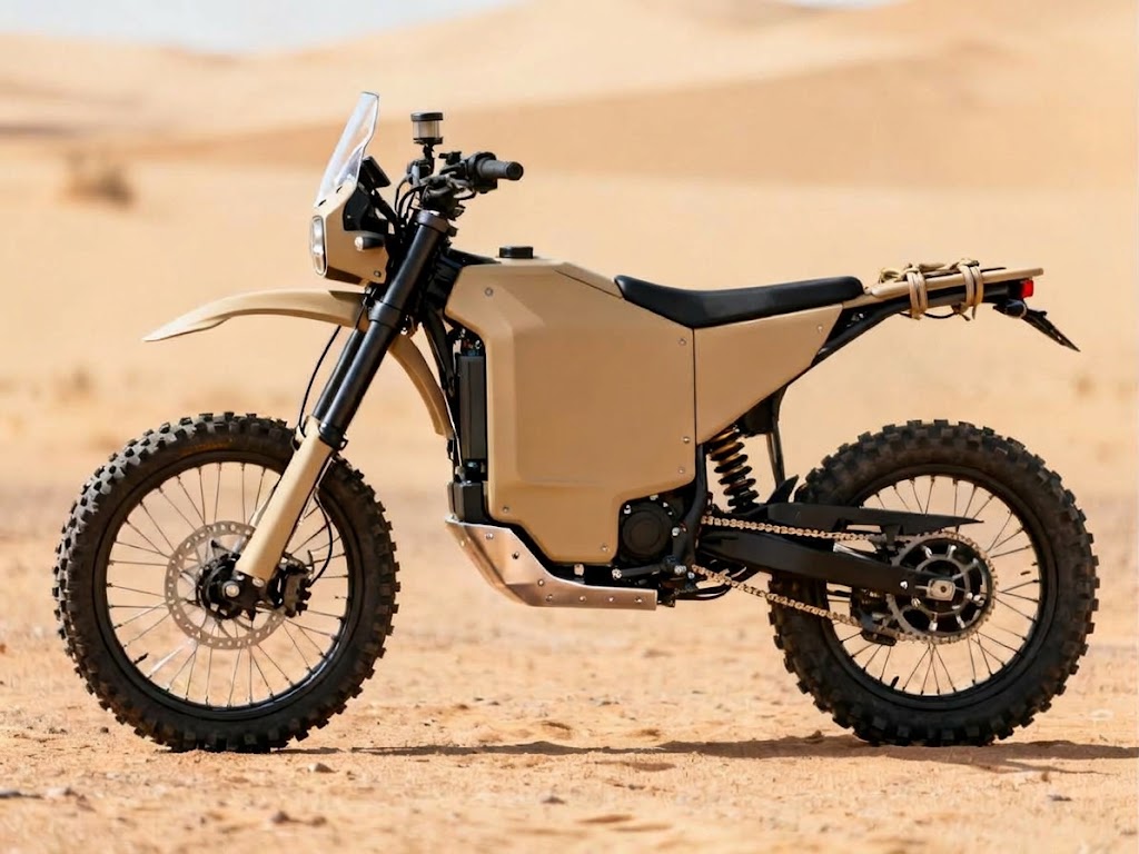 Desert rally electric dirt bike